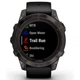Спортивные часы GARMIN Fenix 7 Pro Sapphire Solar Carbon Gray DLC Titanium with Black Silicone - изображение 7