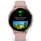 Спортивний годинник GARMIN Venu 3s Soft Gold Stainless Steel Bezel with Dust Rose Case and Silicone Band - зображення 6