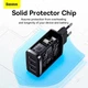 Зарядное устройство Baseus 3USB 3.4A 17W Compact Black CCXJ020101 (CCXJ020101) - изображение 10