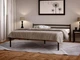 Односпальная кровать Метакам Comfort-1 металлическая 190x90 см Черная Матовая - изображение 2