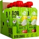 Упаковка фруктового пюре Bob Snail Яблоко-груша 90 г х 10 шт (4820219343110) - изображение 1