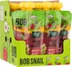 Упаковка фруктового пюре Bob Snail Смузи Яблоко-Малина пастеризованное 200 г х 12 шт (4820219347026) - изображение 1