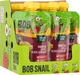 Упаковка фруктового пюре Bob Snail Смузи Яблоко-Черная Смородина пастеризованное 200 г х 12 шт (4820219347019) - изображение 1