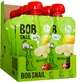 Упаковка фруктового пюре Bob Snail Яблоко-Банан 90 г х 10 шт (4820219343127) - изображение 1