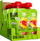 Упаковка фруктового пюре Bob Snail Яблоко-Манго 90 г х 10 шт (4820219343042) - изображение 1