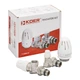 Комплект для подключения радиатора Koer SET-13 - 1/2"x1/2" (осевой) с термоголовкой ВН (KR3176) - зображення 3
