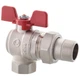 Кран с американкой Roho R106-050 - 1/2" угловой (RO0089) - зображення 1