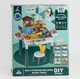 Детский игровой стол с конструктором HX 839-85 A со стульчиком, 247 деталей, игровые фигурки, горки - изображение 2