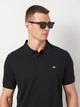 Поло длинное мужское GANT Reg Shield Ss Pique Polo 2210-5 S Черное (7325707171291) - изображение 4