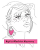 Розмальовка-антистрес girls fashion yammy Фешн-розмальовки Жорж - зображення 1