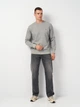 Свитшот мужской GANT Reg Shield C-Neck Sweat 2006065-93 XXL Серый (7325707162398) - изображение 3