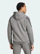 Толстовка на молнии мужская Adidas M Fi 3S Fz IW8529 M Серая (4067896663333) - изображение 2
