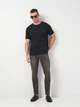 Футболка бавовняна чоловіча GANT Reg Tonal Shield Ss T-Shirt 2003140-5 S Чорна (7325706723583) - зображення 3