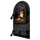 Дверцы для грубы Iron Fire Linda 310x530 мм со стеклом чугунные - изображение 14
