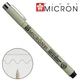 Лайнер Sakura Pigma Micron (0.1) 0,25 мм Чорний у блістері (8712079441579) - зображення 3