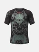 Рашгард Maori Rashguard Short Sleeve Black Military Green M (501423-144-M) - изображение 3