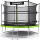 Батут Zipro Jump Pro з внутрішньою сіткою 10 футів 312 см чорно-зелений - изображение 1
