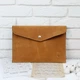Папка для паперів Crazy Horse натуральна шкіра Leaflet Leather Койот - зображення 1