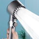 Массажная душевая лейка с вращением 360° Massage Shower ручная лейка для душа с массажным эффектом Серая (TG7062) - изображение 8
