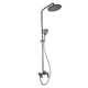 Набір 3 в 1 Qtap Slavonice QTSLA270GMB45924 Gunmetal Black PVD + QTSLA111GMB45910 + QTSLA255GMB45923 SET-Q6290 - зображення 6