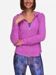 Толстовка на молнии с капюшоном женская Calvin Klein 798152715 2XL Сиреневая (1159811225) - изображение 1