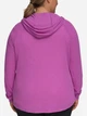 Толстовка на молнии с капюшоном женская Calvin Klein 798152715 2XL Сиреневая (1159811225) - изображение 6
