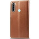 Кожаный чехол книжка GETMAN Gallant (PU) для Xiaomi Redmi Note 8T (Sienna) - изображение 4