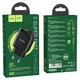 Мережевий Зарядний Пристрій Hoco N5 Favor 20W PD+QC3.0 (1USB/1Type-C/3A) (Чорний) - зображення 6