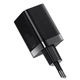 Зарядное устройство Baseus USB/Type-C 30W PD/QC Black (CCSUPP-E01) - изображение 2