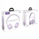 Наушники Hoco проводные 3,5мм с микрофоном Graceful Charm Purple (W21 Purple) - изображение 6
