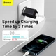 Зарядное устройство Baseus USB/Type-C 30W PD/QC Black (CCSUPP-E01) - изображение 6