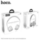 Наушники Hoco проводные 3,5мм с микрофоном Graceful Charm Grey (W21 Grey) - изображение 4
