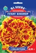 Бархатцы Гигант биколор семена (0,25 г), Collection, TM GL Seeds - изображение 2