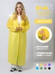 Дождевик плащ водонепроницаемый One Size универсальный унисекс EVA Yellow - изображение 1