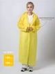 Дождевик плащ водонепроницаемый One Size универсальный унисекс EVA Yellow - изображение 7
