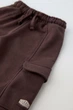 Джогери утеплені на хлопчика Zara 86 см коричневі - изображение 4