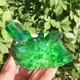 Натуральный камень кварца с зеленым напылением. Минерал Green quartz. Прозем 70g. Зеленый кварц 4912550 - изображение 5