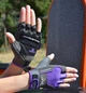 Рукавички для фітнесу Power System PS-2570 Woman’s Power жіночі Purple S 4911391 - зображення 5