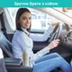 Термокружка с датчиком температуры Beige термос из нержавеющей стали с термометром и ремешком для переноски, 450 мл, белый (88771723) - изображение 2
