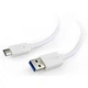 Дата кабель USB 3.0 AM to Type-C 3.0m Cablexpert (CCP-USB3-AMCM-W-10)[16914] - изображение 1