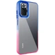 Чохол TPU+PC Fresh sip series для Xiaomi Redmi Note 10 Pro / 10 Pro Max Рожевий / Синій - изображение 1