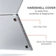 Протиударний чохол-накладка Clear Shell для Apple MacBook Pro 14.2" (A2442/A2779) Прозорий - зображення 2