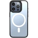 Чохол Apple iPhone 14 Pro Max (6.7") Blue Skin Friendly Frosted Magsafe Series Чорний - зображення 1