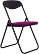 Стул для кухни и гостиной Nowy Styl JACK ordf BLACK C-74 Фиолетовый - изображение 1
