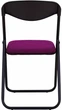 Стул для кухни и гостиной Nowy Styl JACK ordf BLACK C-74 Фиолетовый - изображение 4