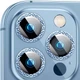 Защитное стекло Metal Shine на камеру (в упак.) для Apple iPhone 13 Pro / 13 Pro Max Голубой / Sierra Blue - 00000062931_2 - изображение 2