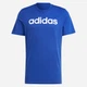 Футболка бавовняна чоловіча Adidas Essentials Single Jersey Linear Embroidered Logo IC9279 S Синя (4066752110585) - зображення 5