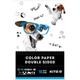 Бумага цветная Dogs KITE, А5, 10 листов, 10 цветов, 80 г/м2, двусторонняя - изображение 1