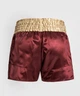 Шорты для тайского бокса Venum Muay Thaï Short Classic Burgundy Gold White (VENUM-03813-628-XS) - изображение 2