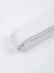 Детский пояс для кимоно MANTO Kids Belt BJJ TAG White (MNA867-WH-M00) - изображение 2